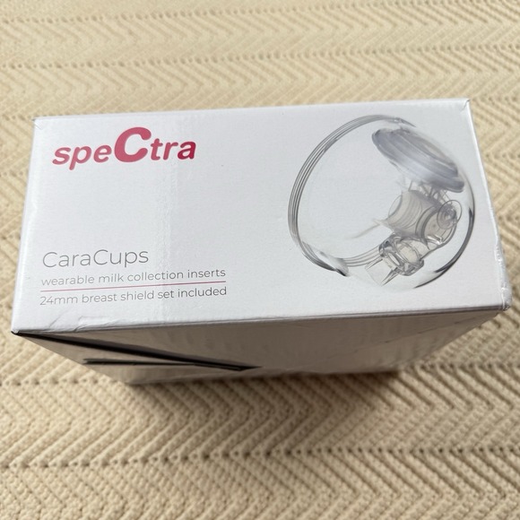 Spectra Cara Cups 24 Mm Wearable Milk Collectors Nursing - Picture 2 of 6